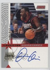 2002-03 Topps Stadium Club Lone Star Signatures /275 Aaron McKie #LS-AM Auto
