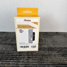 AIDA Toggle Slide Dimmer Switch for Dimmable LED Light/CFL/Incandescent 600 Watt