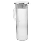  Vertical Pattern Cold Water Bottle Coffee Carafe Drink Pitcher Jug