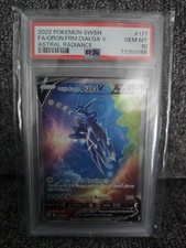 Pokemon TCG Origin Forme Dialga V Full Art 177/189 Astral Radiance PSA 10