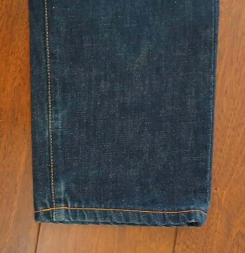Seltene Levi's Blue Jeans Straight Leg Single Back Pocket W28 L32 TOP - Bild 7 von 17