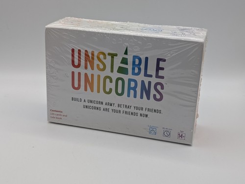 Unstable Unicorns Card Game - Family Party Game - New & Sealed