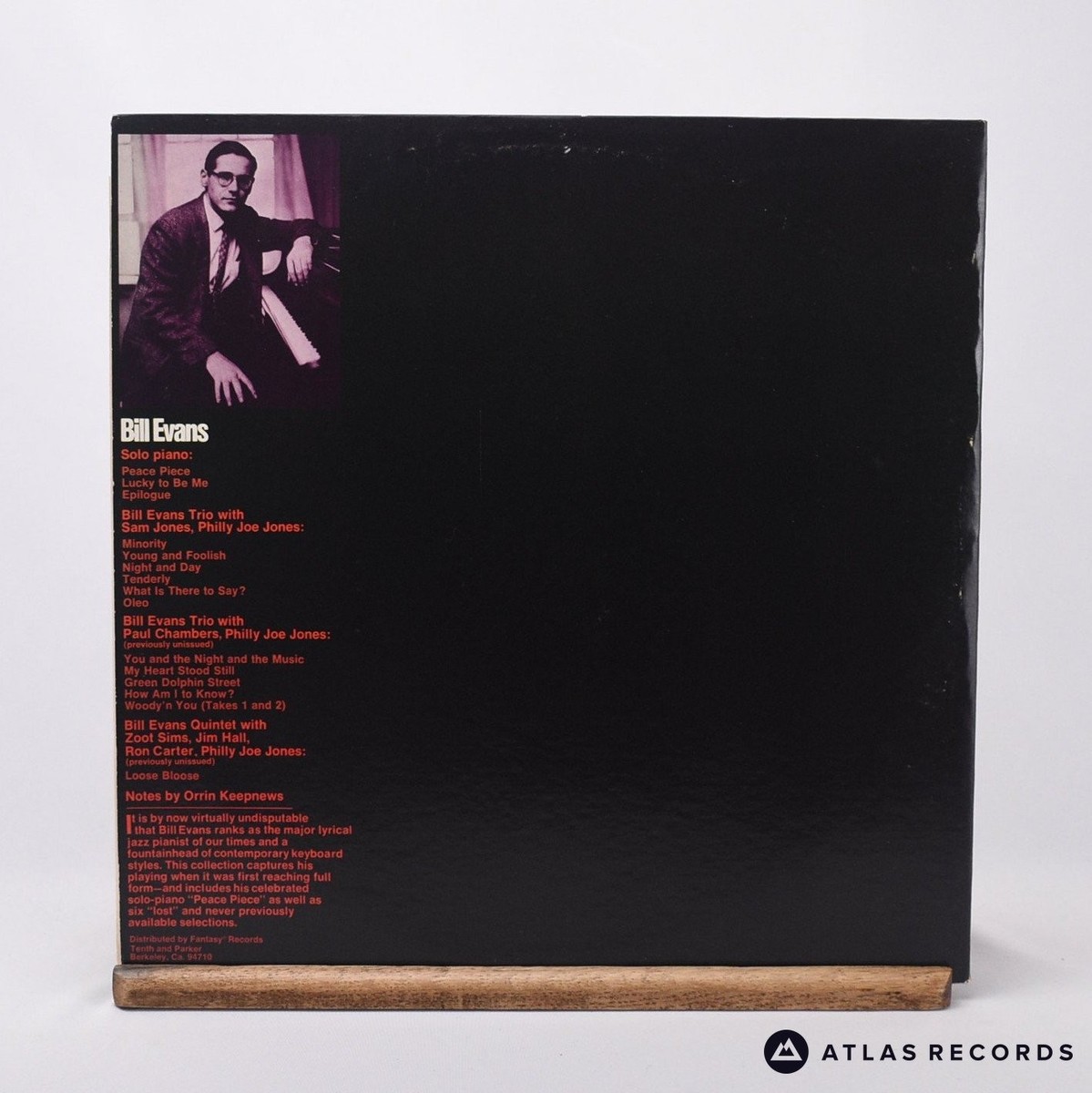 Bill Evans Peace Piece And Other Pieces Gatefold Double LP