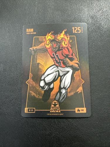 Bo Jackson Battle Arena Update FIRE BATTLE FOIL "RAM' JOSE RAMIREZ BF-135