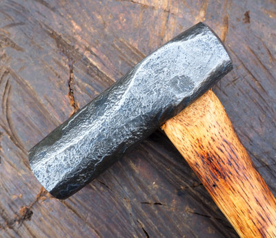 EXC 2.4# DOG HEAD ''DENNIS KRIEL'' BLACKSMITH HAMMER ANVIL BLADE KNIFE SAW VINTAGE