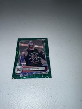2025 Topps Chrome WWE Rey Mysterio #62 016/175 Green Refractor RAW