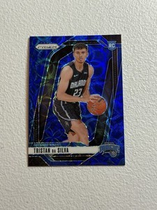 Tristan Da Silva 2024-25 Panini Prizm Rookie #256 Choice Blue 28/49 RC Magic