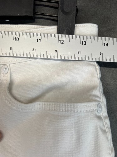 Ann Taylor Loft Jeans - Damen Größe 26/2 - weiß - The Curvy Kick Crop (3978) - Bild 7 von 21