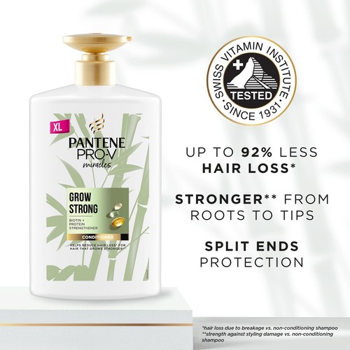 Biotin & Bamboo Conditioner For Dry Damaged Hair Helps Reduce Hair Loss 1L - Picture 11 of 24
