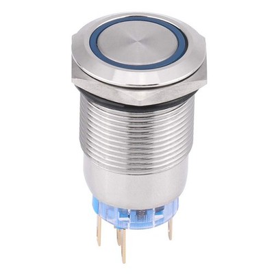 LED Kippschalter 19 mm 12V 24V wasserdicht Edelstahl Schalter Auto Boot Druck