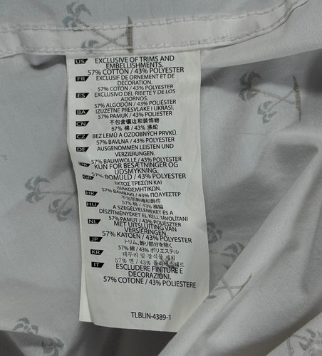 5.11 Tactical Button Up Shirt Mens 2XL Graphic All Over Print Life’s A Palm Tree - Picture 5 of 9
