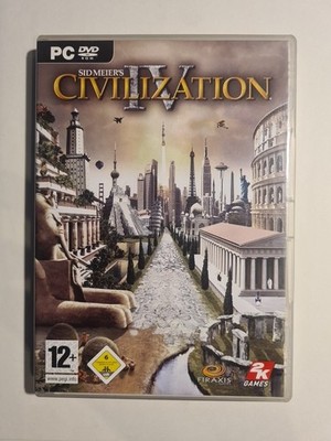 Cid Meiers Civilization IV PC DVD ROM +  Anleitung/Buch Mit über 200 Seiten