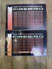 1988 PONTIAC FIREBIRD  ORIGINAL  OWNERS MANUAL And Maintenance Instructions
