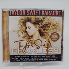 Taylor Swift Karaoke "Fearless" CD/DVD Combo Sealed