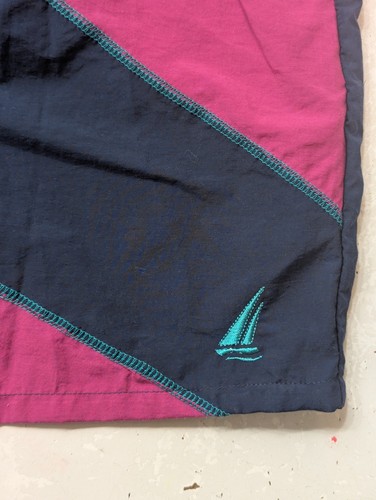 VTG NWT 90’s CLAYBROOKE SPORT Swim Trunks Surf Board Shorts Color Block NOS - Picture 2 of 14