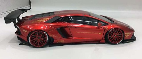 Autoart 1/18 Lb Works Aventador Minicar - Bild 5 von 8