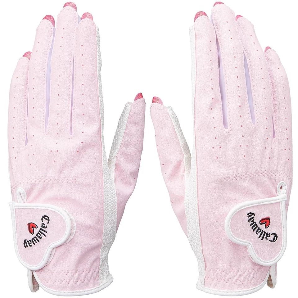Guantes Callaway CLAVO DUAL WMS PNK L 23 (L 20-21 cm para ambas manos) Rosa Damas JP Foto 2 de 2