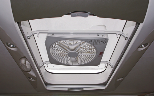Fiamma Turbo Kit Ventilator 12 V für Dachhauben von 40 x 40 - 50 x 70 cm