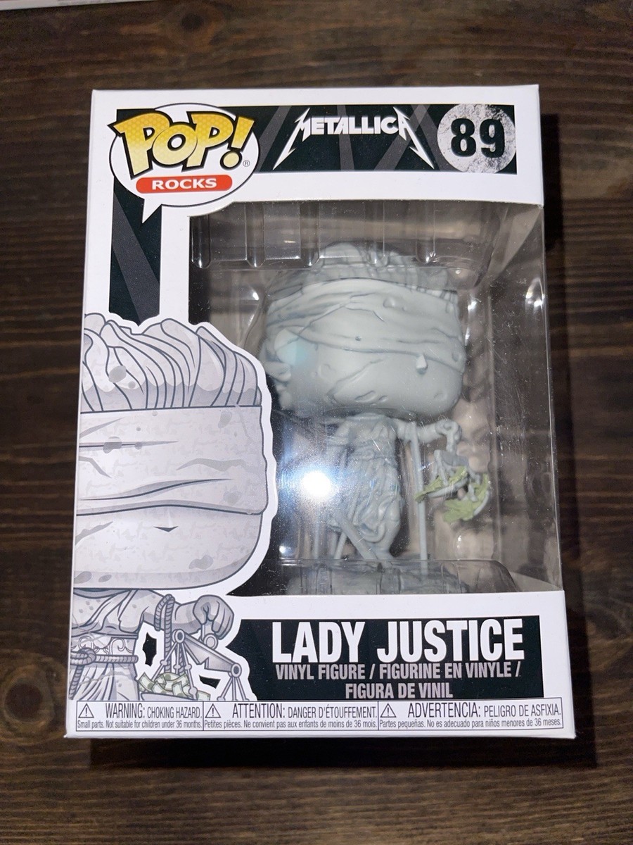 FUNKO POP ROCKS メタリカ/LADY JUSTIS Amazon.com: Funko Pop! Rocks: Metallica - Lady Justice