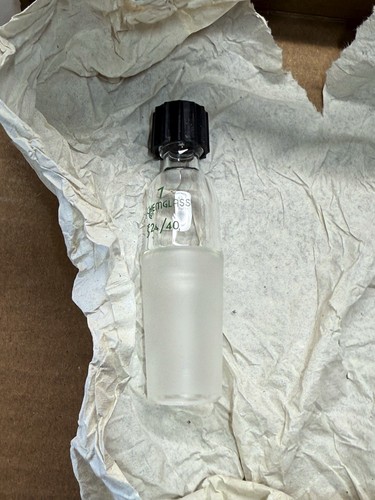 ChemGlass Thermometer Adapter, 24/40 Gelenk, #7 Kappe + O-Ring, CG-1042-01 - Bild 2 von 2