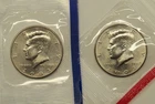 2003 P & D Uncirculated Kennedy Half Dollars in Mint Cello, Free Shipping