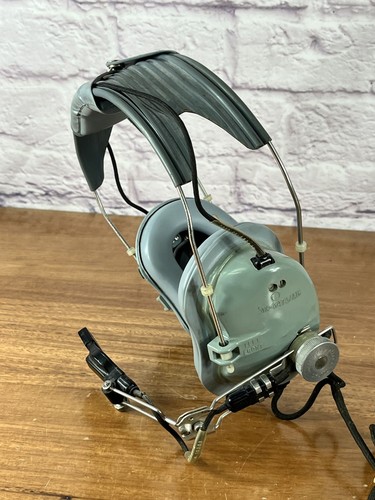 Vietnam War Type US Air Force Navy Pilot Crew Headset & Mic MX-2508/AIC 1980 - Picture 8 of 14