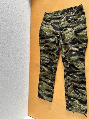 US ARMY Tiger Stripes Herren Camouflage Hose US W34-L32 Top Zustand