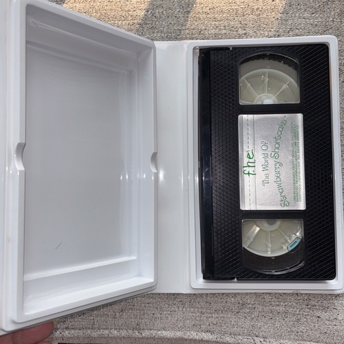 The World Of Strawberry Shortcake VHS Vintage With Clamshell Plus Additional Tap - Picture 6 of 7