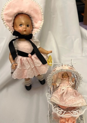 Effenbee Patsy Doll In Box with Wee Patsy & Metal Baby Carriage V763 RARE! - Picture 9 of 15