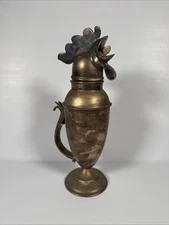 VTG Restoration Hardware Silver Plated Cocktail Martini Shaker Rooster Bar Ware