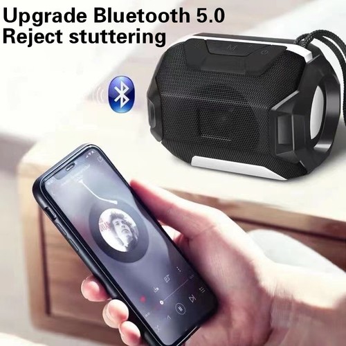 High Power RGB MINI Outdoor Subwoofer Luminous Speaker Soundbar Sound Box_Q - Zdjęcie 10 z 17