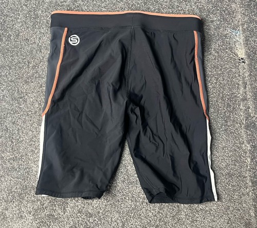Skins Compression Shorts Womens Large Black A200 Mid Rise Half Tight Ladies - Bild 2 von 13