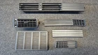 BmW E21 Heater Air Vent Grill Dashboard Dash Trim Set