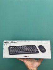 Logitech Pebble 2 Combo Compact Wireless Keyboard & Mouse 920-012061