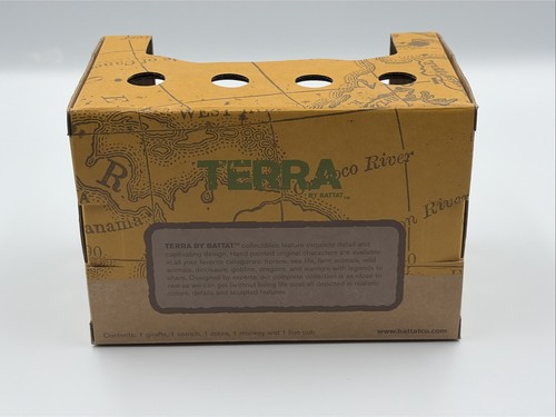 Juego de figuras de animales salvajes Terra caja de juguetes por BATTAT - Imagen 3 de 5