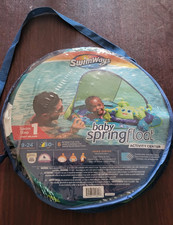 SwimWays Baby Spring Float Activity Center 9 To 24 Months Sun Canopy