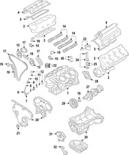 Genuine Nissan Exhaust Valve 13202-9FP0A