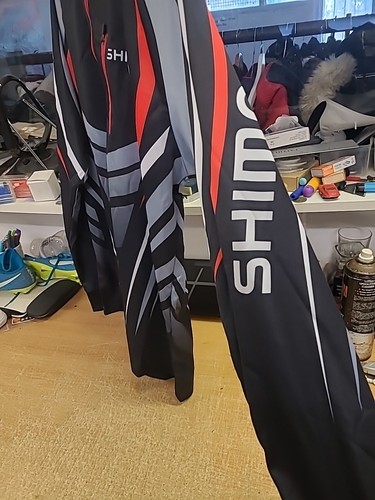 SHIMANO Cycling Full Zip Hooded Long Sleeve Top Size Medium In Great Condition  - Picture 3 of 6