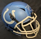 Dallas Clark Signed Colts Schutt Authentic Custom Hydro Full Size Helmet JSA!