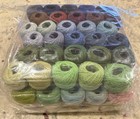 New ListingCrochet Thread 100% Mercerized Cotton Yarn Threads 90 Balls Sizes 8 & 5