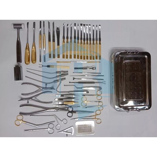 Instrumentos de rinoplastia nariz alemana e instrumentos de cirugía plástica conjunto de 50 piezas - Imagen 4 de 6