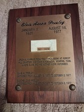 Elvis Presley Memorial 2 plaques