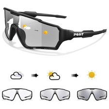 RockBros Cycling Glasses Photochromic Polarised Lens Outdoor Sport Sunglasses