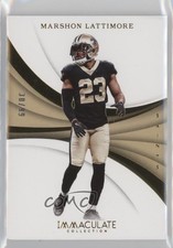 2018 Panini Immaculate /99 Marshon Lattimore #72