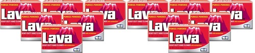 Lava 10185 Hochleistungs-Handreiniger mit Feuchtigkeitscremes, 5,75 Unzen (12 Stück)