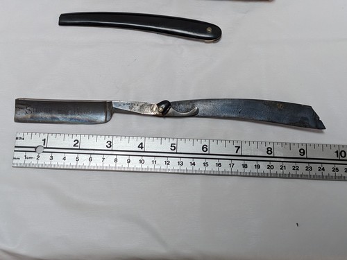 2 Vintage Straight Razors H. Boker & Co. Silver King & Merrick Anderson (READ) - Bild 9 von 20