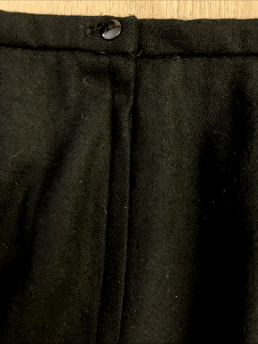 Neu 100 % WOLLE ROCK schwarz Größe 14 Requirements Marke Reißverschluss gefüttert Neu mit Etikett - Bild 6 von 12