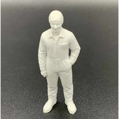 Engineer Crew Figur 3D gedruckt Modellboot Crew RC Modellboote Diorama Detail