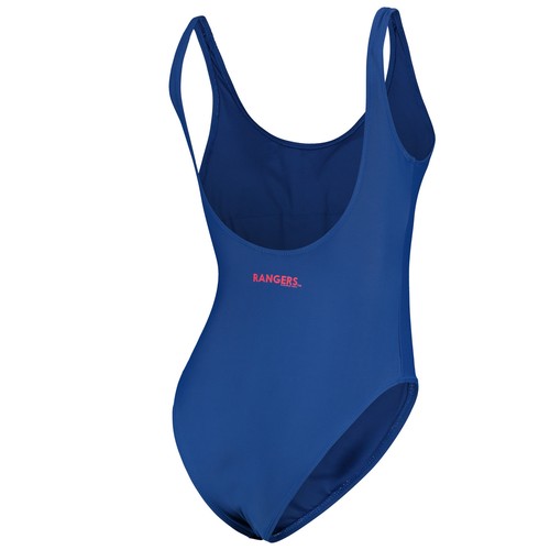 Women's G-III 4Her by Carl Banks Royal Texas Rangers Making Waves One-Piece - Bild 3 von 3