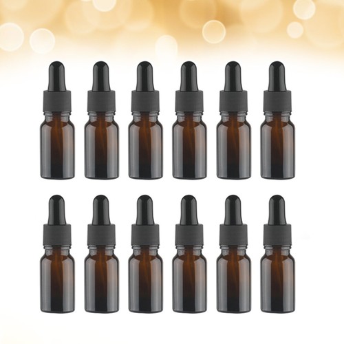 Botella de aceite esencial 12 piezas cuentagotas de viaje mini accesorios líquidos - Imagen 12 de 12